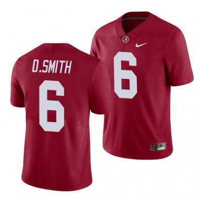 Men's Alabama Crimson Tide #6 DeVonta Smith Crimson Limited NCAA College Football Jersey 2403AKLH4